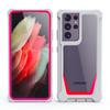 Бронированный чехол для Samsung Galaxy S21 S22 S20 Ultra Note 20 10 Pro Plus, прозрачная матовая кожа, задняя крышка