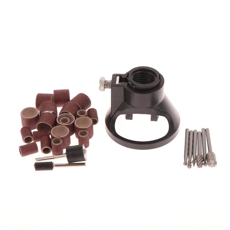 Guide Attachment Twist Drill Bit Rotary Router Milling Cutter Wood Carving Tool Kit Dedicated Locator Woodwork Tool For Dremel