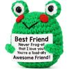 Подарки для дружбы Лучшему другу Лучшим подружкам BFF Наполнители для рождественских чулок Подарки для родственной души Ручная работа Эмоциональное Вязание крючком Позитивная Поддержка Лягушка для Женщины