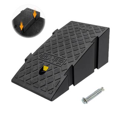 GUNSEED Ступенька-рампа, Высота 15-22 см, Цельная пластиковая ступенька, Горизонтально соединяемая, Парковка, Автомобиль, Рампа для велосипеда, мотоцикла (Высота: 19см)