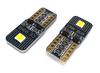 6 szt żarówka LED T10, W5W 12V-18V 2W CANBUS 160lm Off-Road