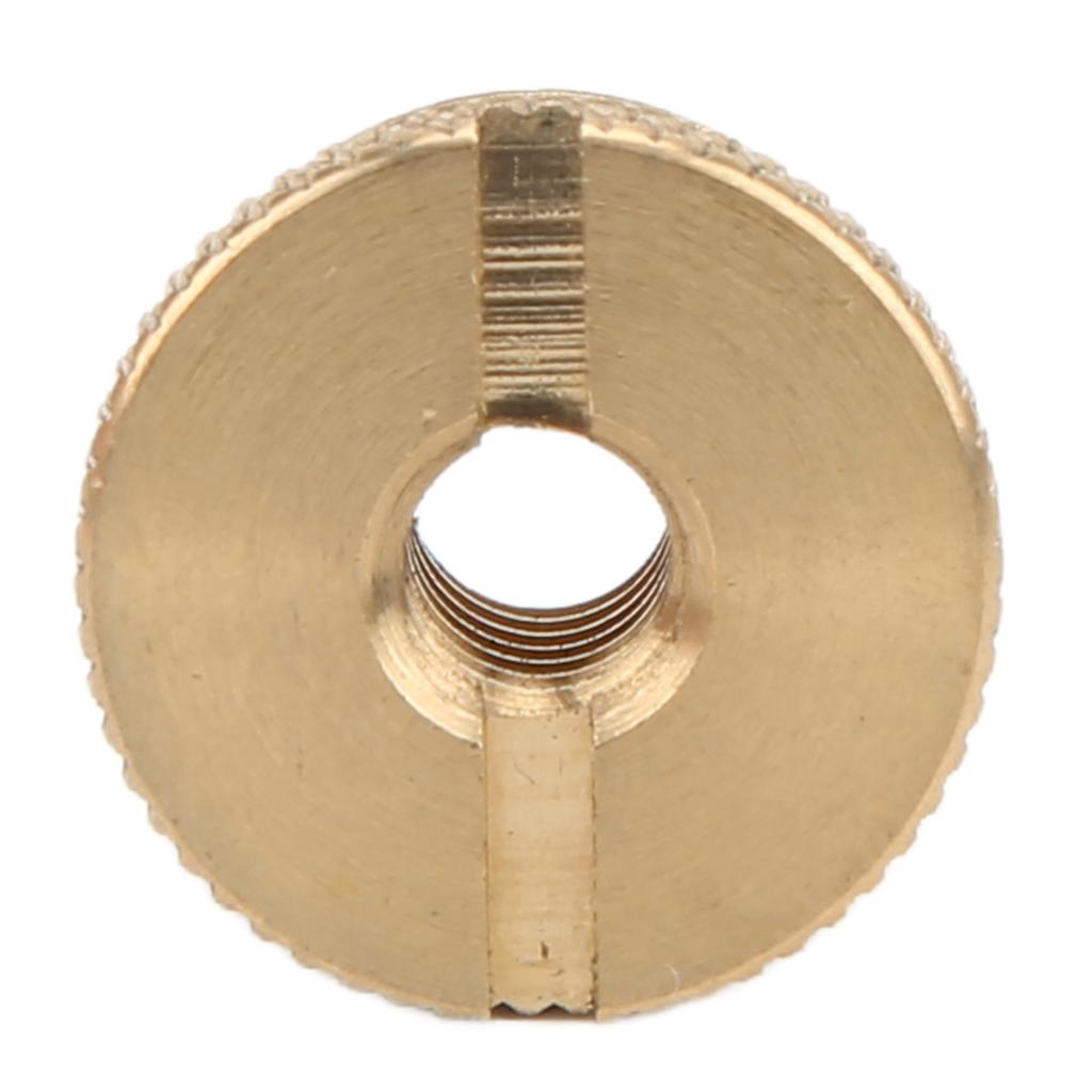 1/4 Female to 5/8 Male Screw Adapter Anodizing Trtment Durbale Mic Thrd Adapter