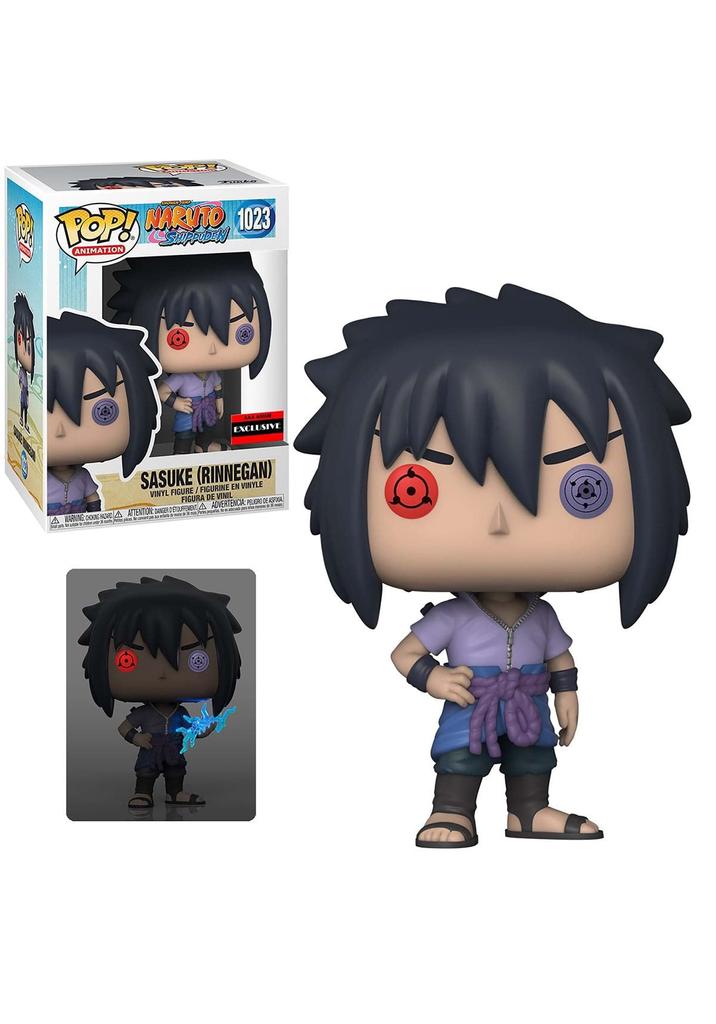 Funko NARUTO Shippuden Sasuke Uchiha Pop Figure Anime (Rinnegan) (AAA Limited)
