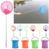 Telescopic Butterfly Dragonfly Net Insect Cage Bug Catching Net Catch Tadpole Fish Bucket