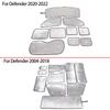 Для Land Rover Defender 110 130 2004-2024 Автомобильная передняя крышка лобового стекла Полное стекло окна Защита от солнца Зонтик Автоаксессуары