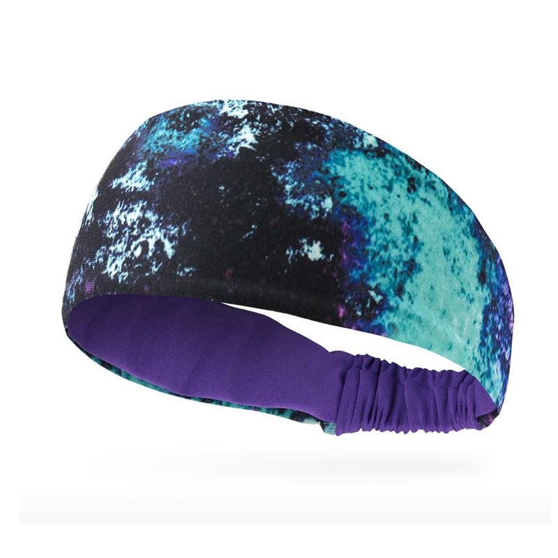 Breathable Absorbent Sports Headband Sweat Perspiration Basketball Fitness Running Sweat Head Band Belt