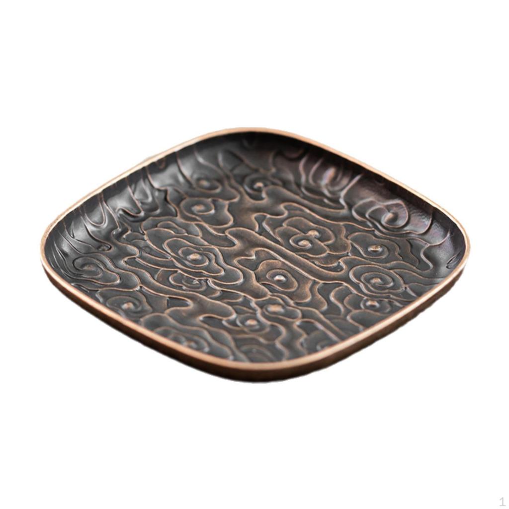 Сплав Подставка Под Чашку Коврик Подарок на День Рождения Модный Поднос для Подачи Десертов Вода Напиток для Отеля