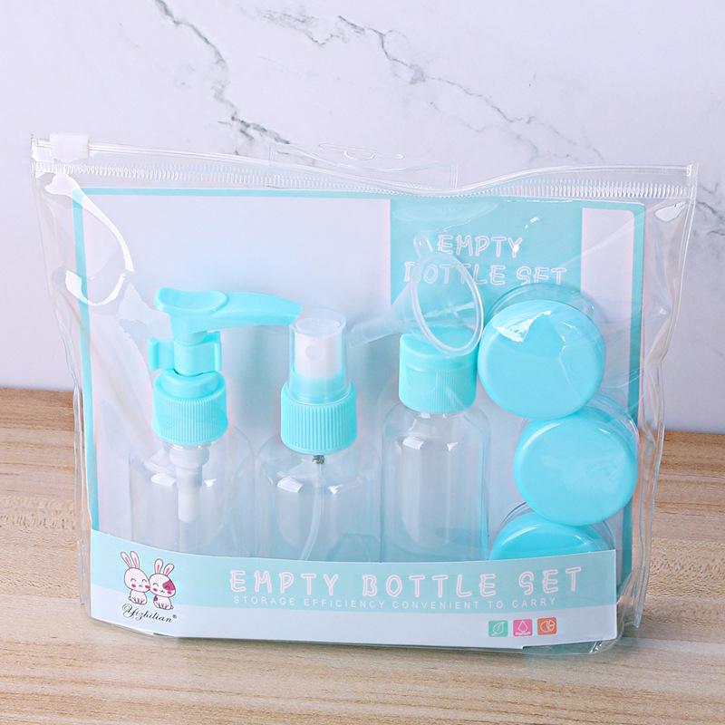 Travel Size Multi-piece Skincare Set Portable Containers Cosmetic Skincare Liquid Toiletries Bottle