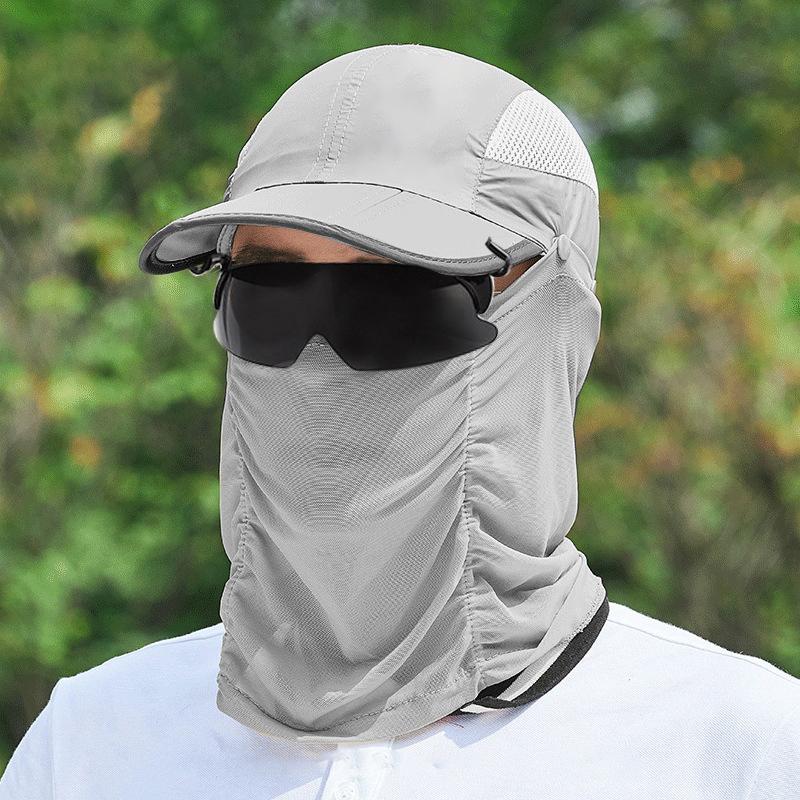 1PC Adjustable Sports Sunglasses Clip-On UV Protection Flip-Up Cover Cycling Goggles Cap Hat for Outdoor Activities 7