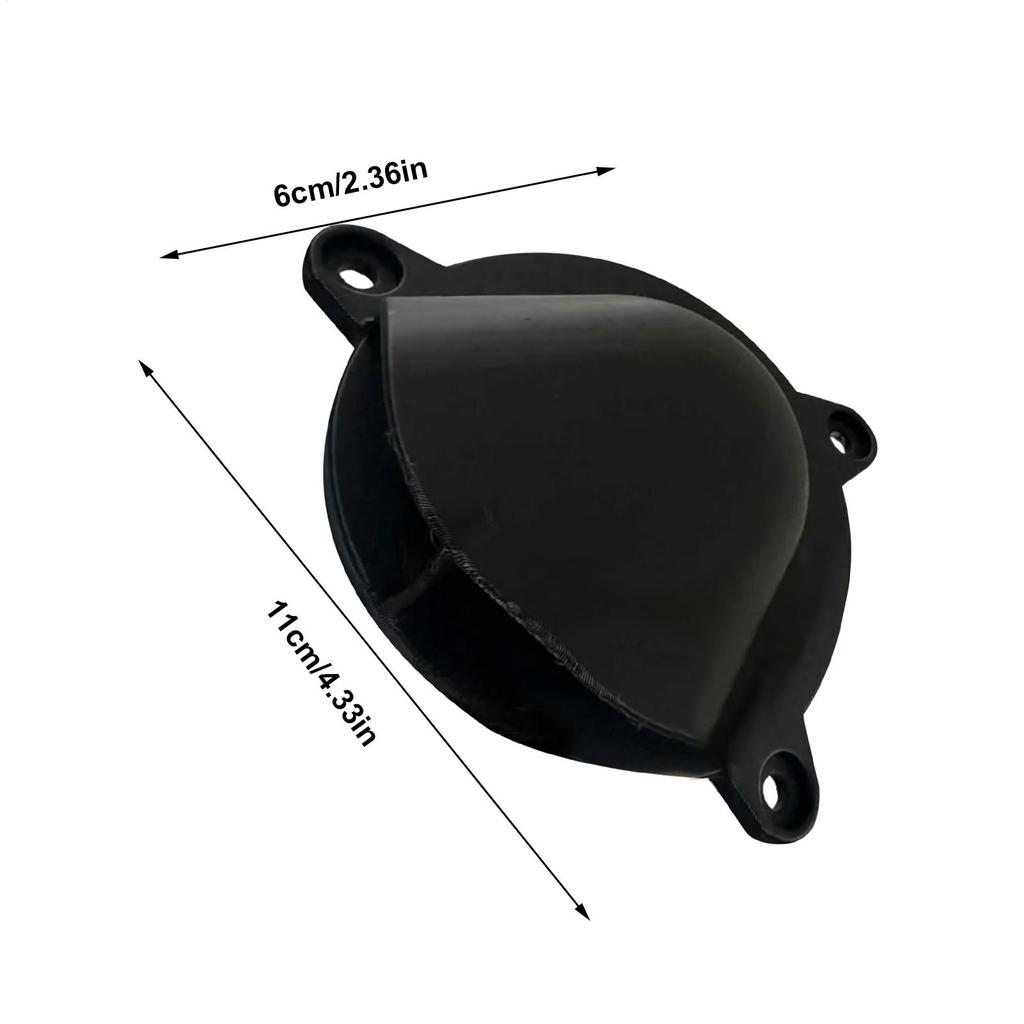 Dirtbike Air Filter Plate Cold Air Intake Breathe Filter Plate For Motorcycle Engine Protection Cleaner For Drivers Men Women