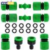 Garden Watering Hose ABS Quick Connector 1/2” End Double Male Hose Coupling Joint Adapter Extender Set For Hose Pipe Tube