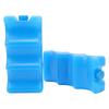 2pcs Breastmilk Ice Pack Contoured Shape Blue Reusable Ice Box for Breastmilk Working Mom