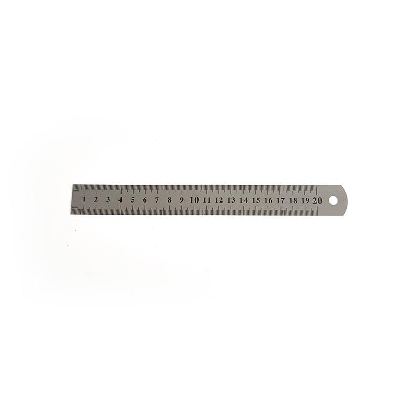 15-30Cm Stainless Steel Metal Straight Ruler Tool Double Sided Measuring Tool