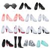 30cm Dolls Accessories Toys Daily Wear Foot Flat Shoes High Heels Sneakers Cool Sunglasses