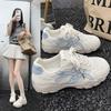 Платформенные кроссовки «папины кроссовки» женские осень 2025 новые увеличивающие рост повседневные одинарные туфли кроссовки «Форрест Гамп» на мягкой подошве спортивная обувь кроссовки для бега