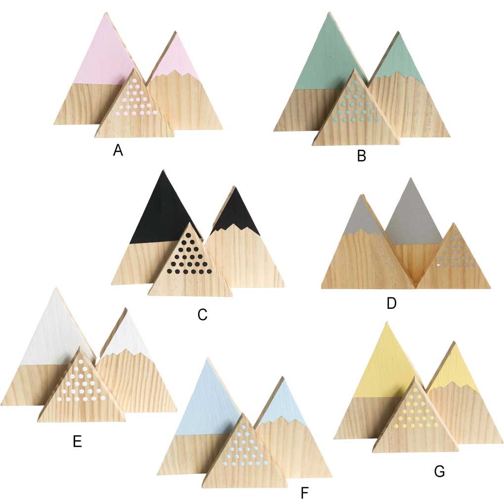 Скандинавский простой стиль треугольный орнамент детская спальня украшения модные украшения модный домашний декор подарок