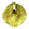 1 Set Performance Telescopic Rod 360 Wings Egyptian Degree Belly Dance Cape with Costume Pleated Bright