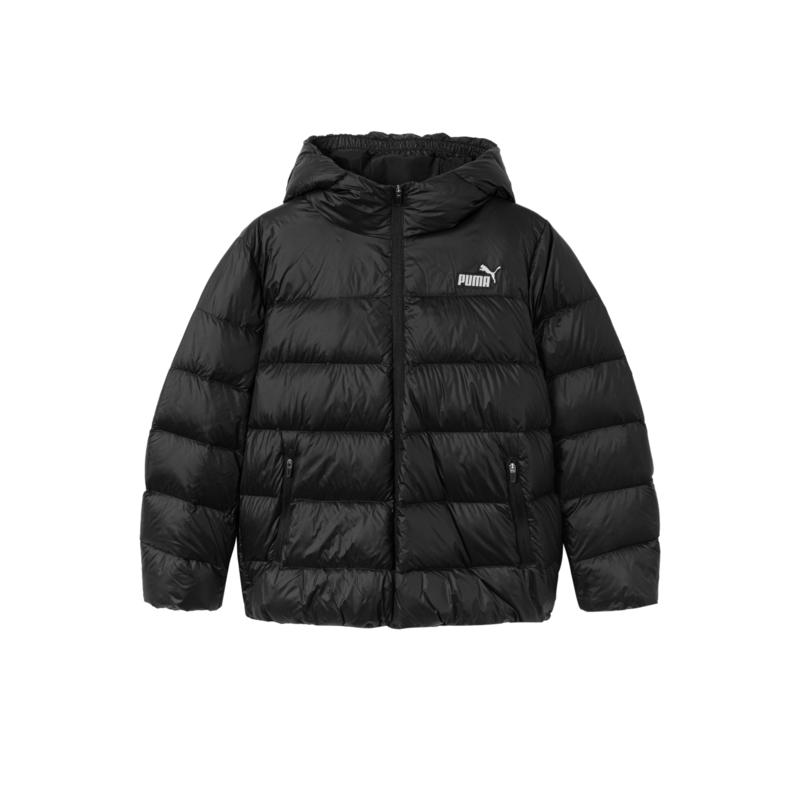 Puma Детская пуховая куртка в корейском стиле, черная 353425107207