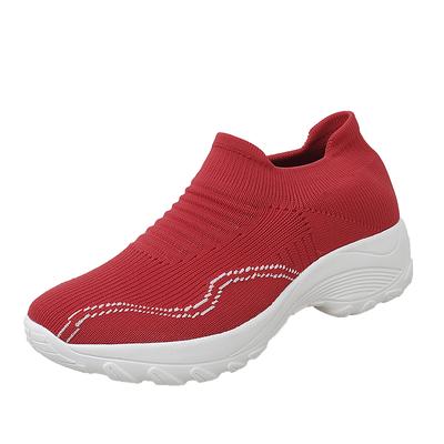 Женские весенние и осенние туфли-лоферы больших размеров, удобные повседневные спортивные туфли, легкие женские туфли на платформе