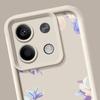 For Xiaomi 13t 11t Pro Poco X6 X5 F6 M6 Redmi Note 12 11 10 13 Pro 5g Flower Pattern Shockproof Silicone Soft Lens Protection Case Cover