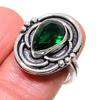 Chrome Diopside Handmade 925 Sterling Silver Jewelry Ring Size 8 L4Y29