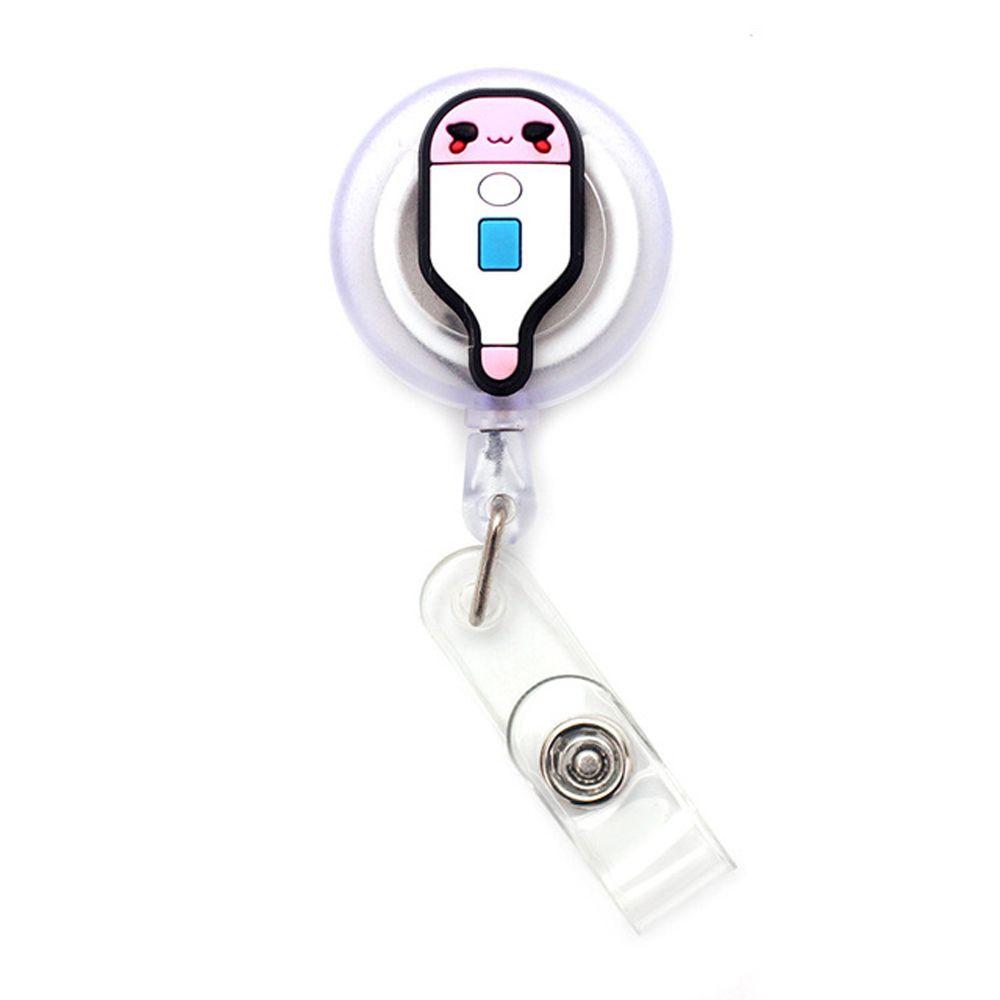 Держатель для карты на груди, выдвижная катушка для бейджа, держатель для больничного бейджа, зажимы для удостоверения личности, держатель для бейджа медсестры