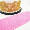 New Cake Lace Silicone Mold Lace Printing Mold Chocolate DIY Baking Fudge Tool (Random Color)