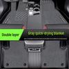 Индивидуальные ТПЭ коврики для Changan EADO PLUS, Окружающий дизайн с рисунком «рисовое зерно» для EV Zhishang XT