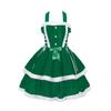Medieval Cute Sweet Christmas Party Costume for New Year's 2024 COS Stage Performance