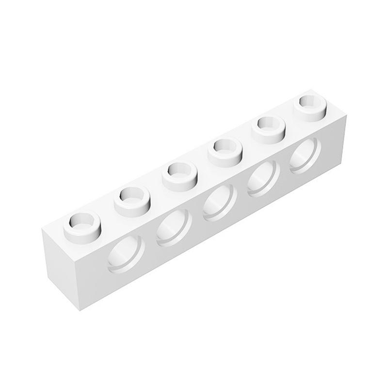 10 ШТ 3894  1x6 5 Отверстий Толстый Строительный Блок Moc Аксессуары Совместимые с Кирпичом DIY Детские Игрушки Детали Сборки