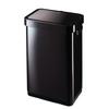 EKO Trash Can Automatic Deluxe Mirage Bin Black Steel 45L с крышкой из нержавеющей стали, без внутреннего ящика, датчик открытия/закрытия T-Sensor EK9378BS-45L