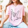 Autism Awareness Women Top Love Needs No Words Puzzle Graphic Tshirts O Neck Short Sleeve Summer Oversized FeUnisex Clothes