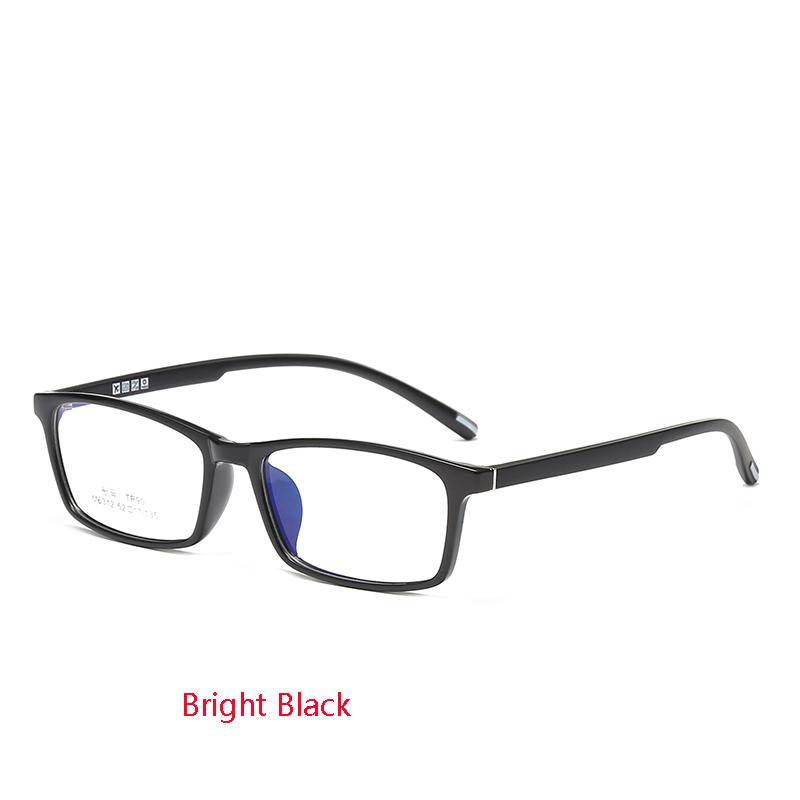 Гиперэластичность Подростковые Очки по Рецепту для Близоруких Квадратные Детские Оптические Очки от 0 -0.5 -0.75 до -6.0
