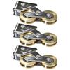 Sliding Door Pulley Roller Wheel Window Rollers Casters Brass Wheel Wardrobe Moving Door Track Pulley Furniture Hardware