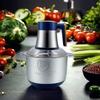 Электрическая мясорубка, Кухонные комбайны, Мясорубка из нержавеющей стали, Овощерезка емкостью 5 л, Подходит для измельчения продуктов
