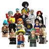 14 Models 15 Pirate Sailing Series Building Block Doll Small Particle Mosaic Toy King Bag