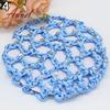 Extremely Good Bun Cover Hair Net Ballet Dance Skating Rhinestone Crochet Snood