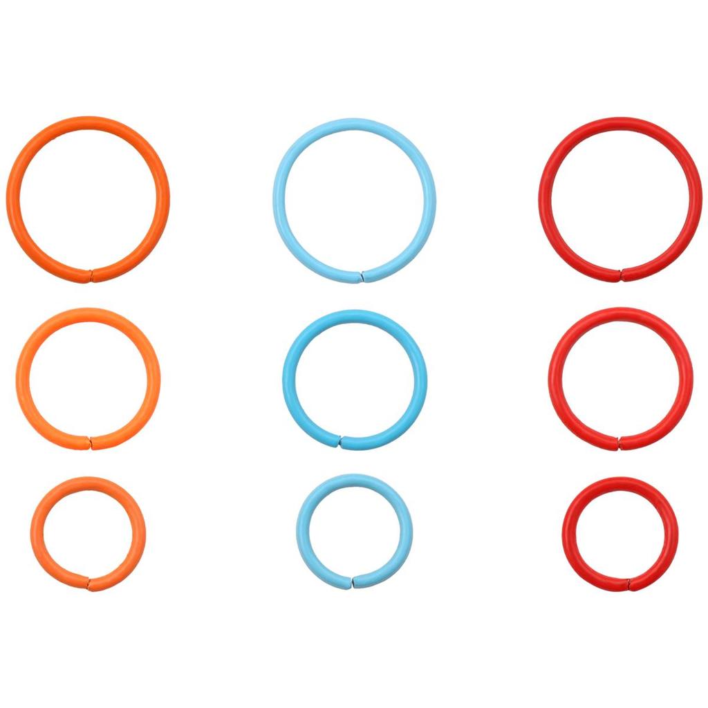 Круглые кольца для прыжков, красочные витые открытые разъёмные кольца, кольца для прыжков, соединитель для изготовления ювелирных изделий своими руками, поиск расходных материалов