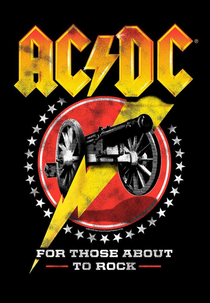 Ac/Dc For Those About To Rock New  T-Shirt