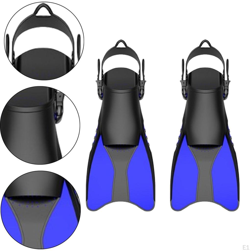 Ласты для дайвинга Регулируемые легкие пловцы для команд мужчин и женщин