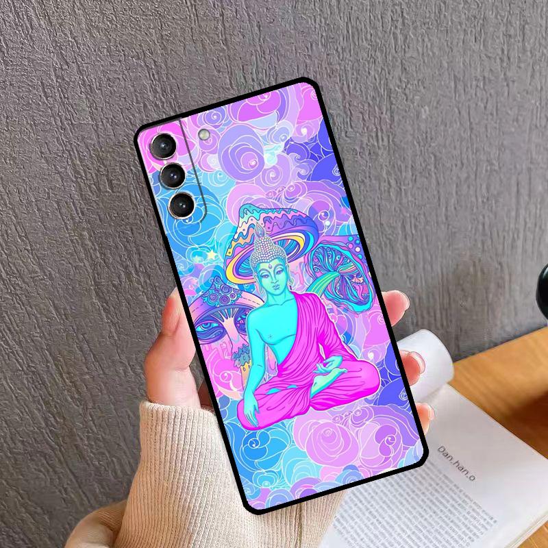Психоделический чехол для телефона с изображением Будды Гаутамы для Samsung Galaxy S24 S26 Ultra S20 S21 S22 S23 S25 Plus S10 S24 S25 FE