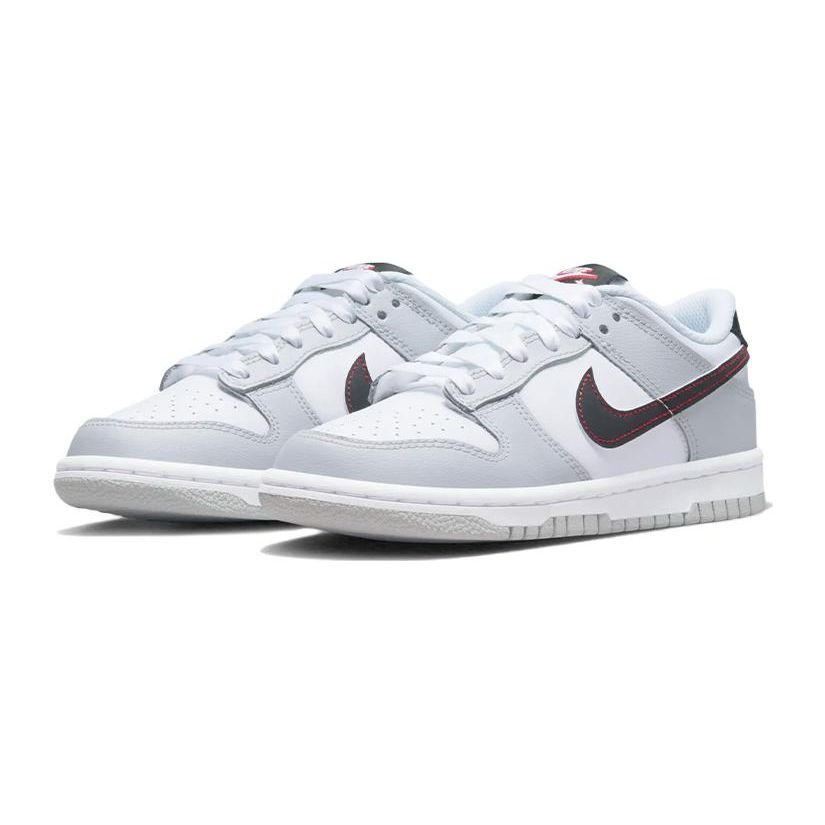 Nike Dunk Low SE GS Lottery Pack — Детские кроссовки Grey Fog Blue-Chill Pink-Fam Light-Crimson DQ0380-001