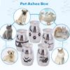 Aluminum Zinc Zinc Alloy Dog Cat Memorial Urn Waterproof Keepsake Burial Jar Pet Cremation Urn  Sympathy Gift