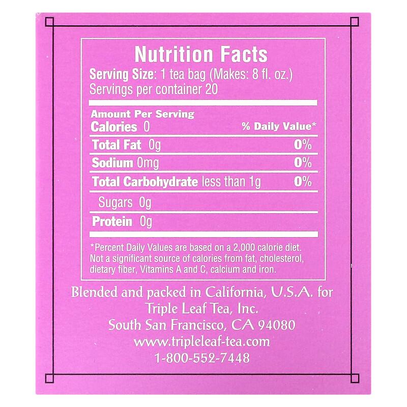 Mulberry Leaf Tea, Caffeine-Free, 20 Tea Bags, 1.16 oz (33 g)