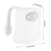 Toilet Night Lights 16-Color Changing Inside Toilet Glow Lamp LED Nightlight Motion Sensor Activated Bathroom Decoration