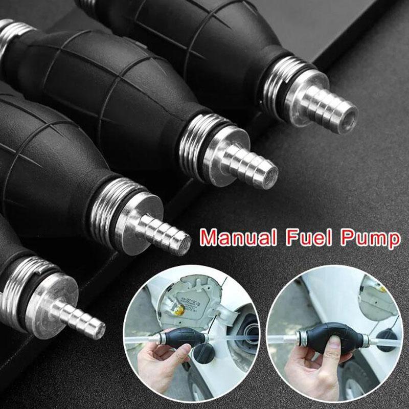 Ручной топливный насос, резиновый, алюминиевый, ручной насос, груша для перекачки дизельного масла, бензина, для автомобилей, лодок, морских лодок, подвесных моторов 6 мм/8 мм/10 мм/12 мм