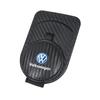 Car Sun Visor Glasses Clip Carbon Leather Sunglasses Clamp For VW GTI R Line Polo Golf Passat CC Tiguan Arteon Touareg Scirocco 2gt