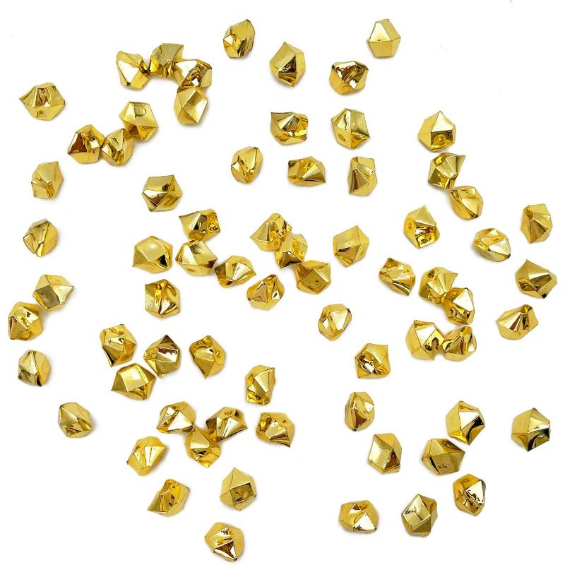 Fake Crushed Ice Cubes, Vase Fillers, 11 * 14 Mm Reusable Fake Ice Cubes Artificial Acrylic Crystal Cubes for Wedding Decor Photography Props