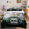 Football Club Logo Bedding Set Bedding Duvet Cover Set Duvet Cover Pillowcases  (1 * Duvet Cover 2 * Pillowcases, without duvet insert)
