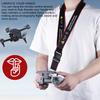 Drone Remote Controller Strap Polyester Fiber Soft with Warning Sign Hook Drone Lanyard for Avata 1 2 for FPV